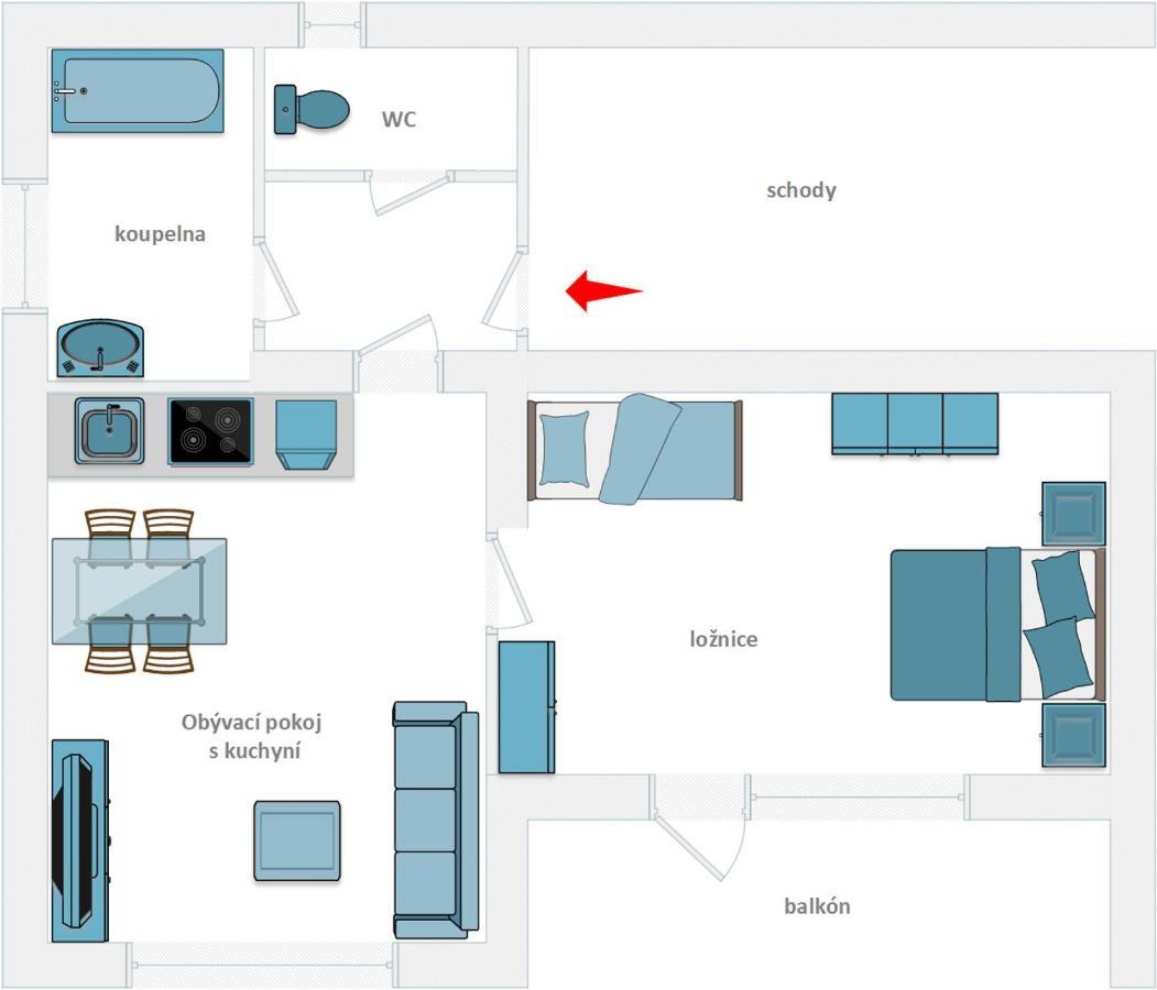 Apartmany Jaro Česká Skalice Esterno foto